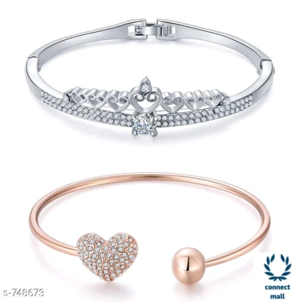 Fancy Standard Copper Bracelets - Copper, Charm Bracellet, 2 Pieces Of Pack:1